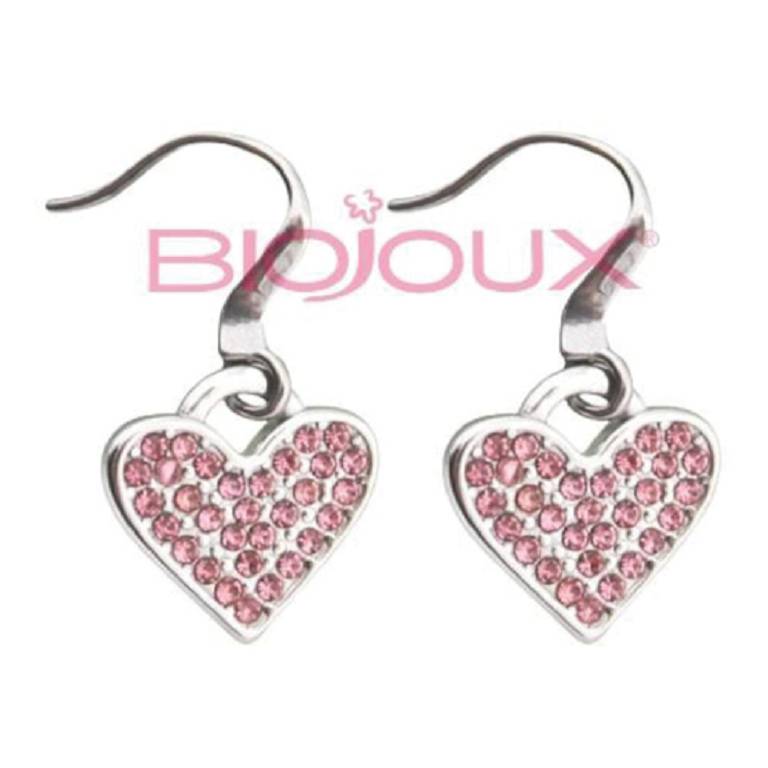 BJT269 ORECCHINO CRYST CORAZON