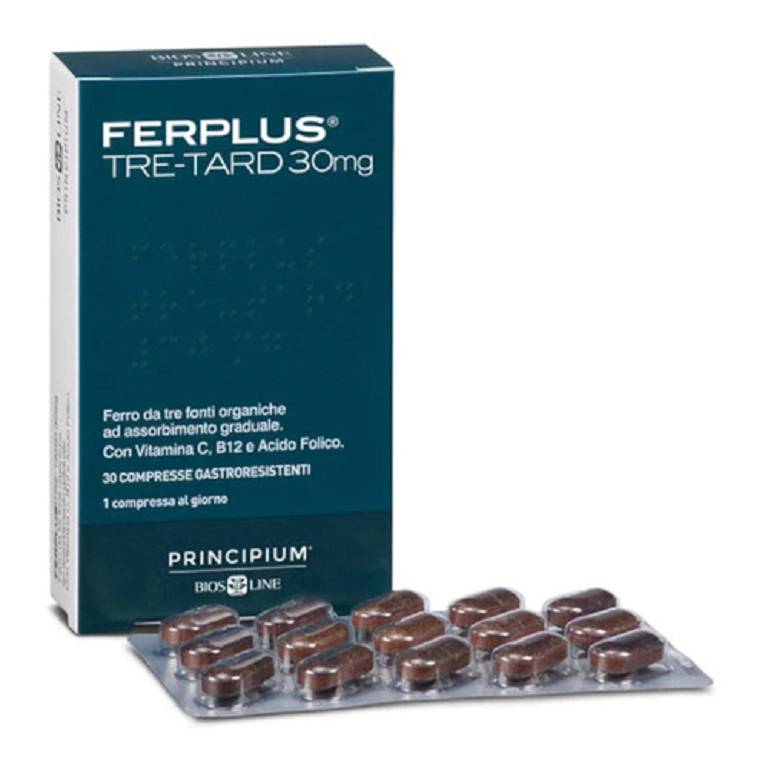 FERPLUS TRE-TARD 30MG 30CPR