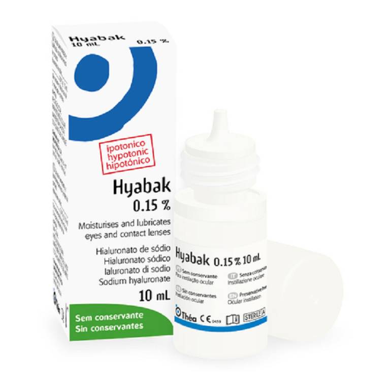 HYABAK SOLUZIONE OFTALMICA10ML